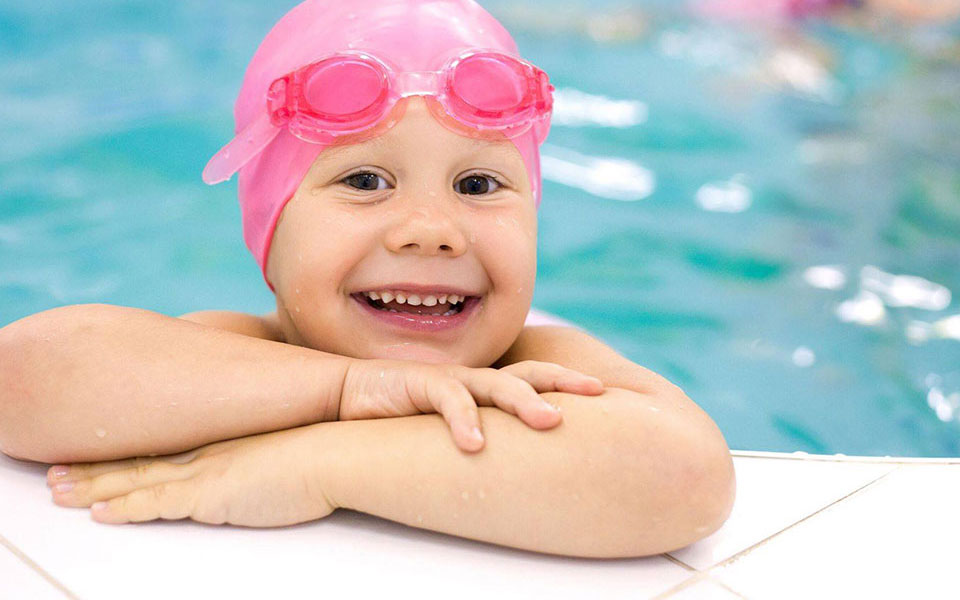 Spokane Parks Foundation girl in pool